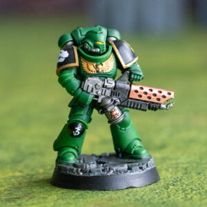 Custom painted Warhammer 40K miniatures by Logan Hoff