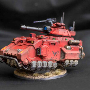 Custom painted Warhammer 40K miniatures by Wyatt Sellers